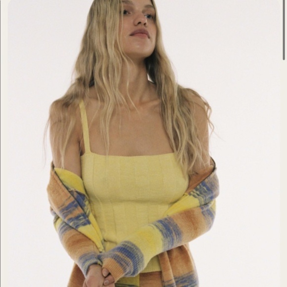 Yellow Aletta top